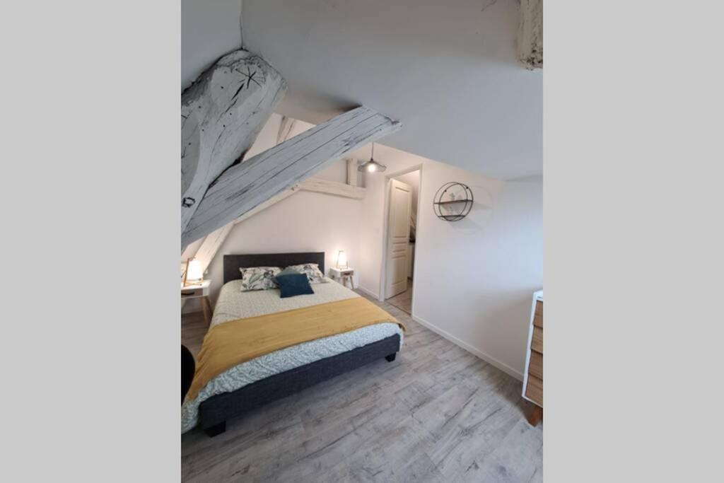 Centre Ville 3 Pieces Envoutant Sous Combles 40M² Жоани Екстериор снимка